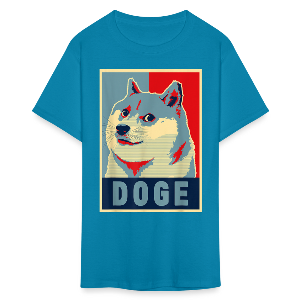 Dogecoin T Shirt Tee Wallstreetbets Doge Coin Crypto Bitcoin T-Shirt Size S-6XL - turquoise