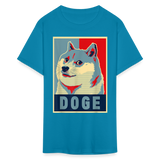 Dogecoin T Shirt Tee Wallstreetbets Doge Coin Crypto Bitcoin T-Shirt Size S-6XL - turquoise
