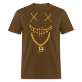 Bitcoin Crypto shirt Cryptocurrency BTC T-Shirt Size S-6XL - brown
