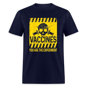 You are the experiment shirt My Body My Choice Vaccine Anti Vax T-Shirt S-6XL - navy