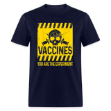 You are the experiment shirt My Body My Choice Vaccine Anti Vax T-Shirt S-6XL - navy