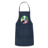 Axie Apron Cute Axie Gamers Gift Adjustable Apron - navy