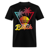 Crazy Little Beach shirt Funny Surfer board Surfing Sunset T-Shirt Size S-6XL - black