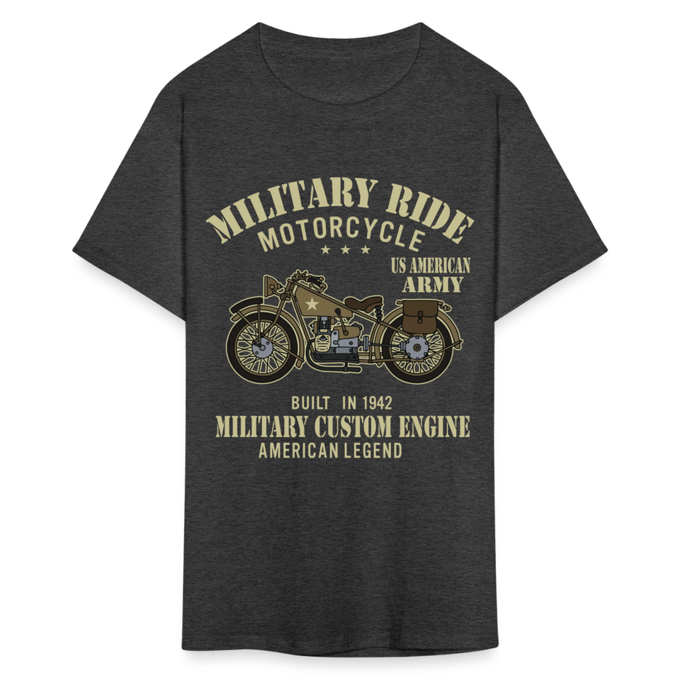 Military Bikers shirt Motorbike Motorcycling US Army USA T-Shirt size S-6XL - heather black