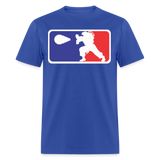 Classic Arcade shirt Video Game Retro Gamer Kung Fu Fighter Martial Arts T-Shirt - royal blue