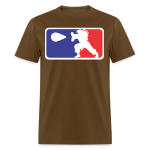 Classic Arcade shirt Video Game Retro Gamer Kung Fu Fighter Martial Arts T-Shirt - brown