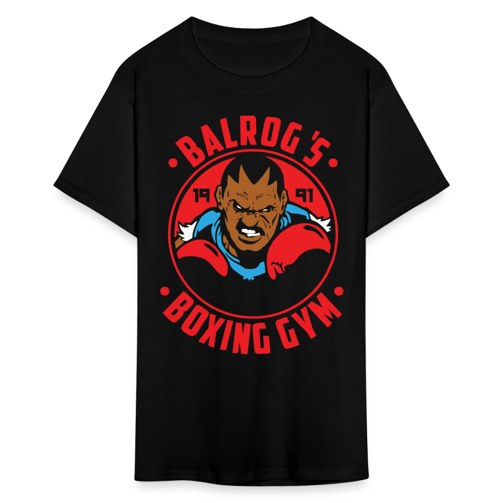 Anime 1991 Boxing Gym Shirt Classic Video Game Retro Gift T-Shirt Size S-6XL - black