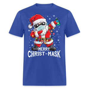 Merry Christmask shirt Ugly Xmas Sweater Christmas Toilet Paper T-shirt S-6XL - royal blue
