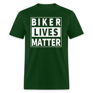 Biker Lives Matter Shirt Motorcycle Biker Rider t shirt Size S-6XL - forest green