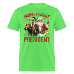 Santa's Favorite President shirt President Trump Christmas T-shirt size S-6XL - kiwi