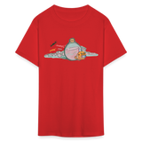 Axie shirt SLP to the moon Tshirt Cute Axie Gift Axie AltCoin T-Shirt - red