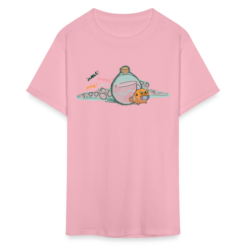 Axie shirt SLP to the moon Tshirt Cute Axie Gift Axie AltCoin T-Shirt - pink