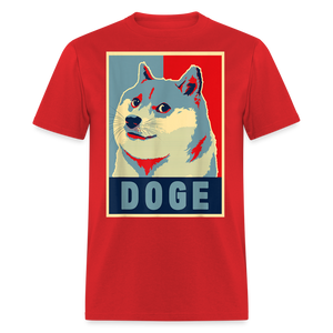 Dogecoin T Shirt Tee Wallstreetbets Doge Coin Crypto Bitcoin T-Shirt Size S-6XL - red