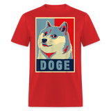 Dogecoin T Shirt Tee Wallstreetbets Doge Coin Crypto Bitcoin T-Shirt Size S-6XL - red