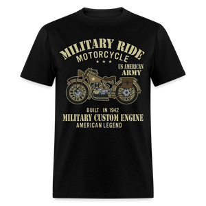 Military Bikers shirt Motorbike Motorcycling US Army USA T-Shirt size S-6XL - black