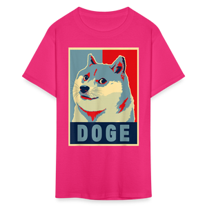 Dogecoin T Shirt Tee Wallstreetbets Doge Coin Crypto Bitcoin T-Shirt Size S-6XL - fuchsia
