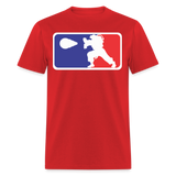 Classic Arcade shirt Video Game Retro Gamer Kung Fu Fighter Martial Arts T-Shirt - red