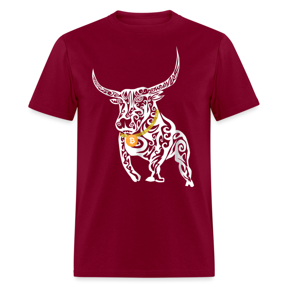 Bitcoin shirt BTC Hodlers Bull Run Fight Crypto Currency HODL T-Shirt Size S-6XL - burgundy