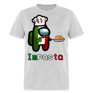 Pasta Cooking Impasta shirt Funny Italia Shirt Gift for Friends T-Shirt S-6XL - heather gray