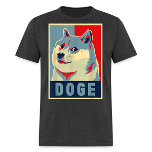 Dogecoin T Shirt Tee Wallstreetbets Doge Coin Crypto Bitcoin T-Shirt Size S-6XL - heather black