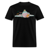 Axie shirt SLP to the moon Tshirt Cute Axie Gift Axie AltCoin T-Shirt - black