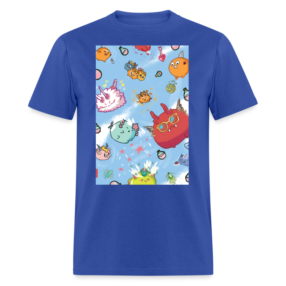 Cute Axie shirt Fan Art Axie Metaverse Friends Classic T-Shirt size S-6XL - royal blue