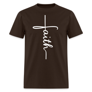 Stand in Faith Shirt - Cross Tee of Peace & Justice T-Shirt | Size S-6XL - brown