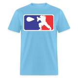 Classic Arcade shirt Video Game Retro Gamer Kung Fu Fighter Martial Arts T-Shirt - aquatic blue