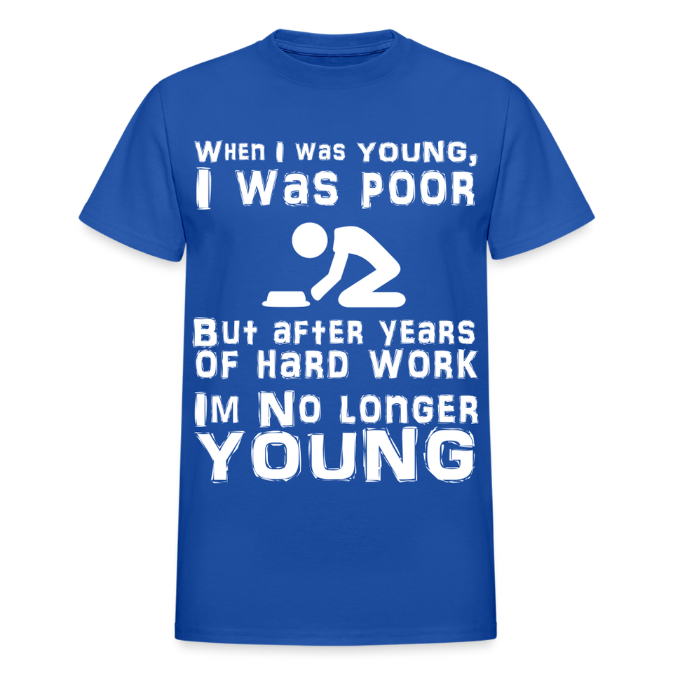 When I was Young Funny meme Gildan Ultra Cotton T-Shirt - royal blue
