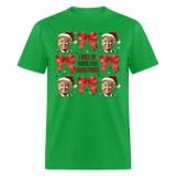 I will be home for Christmas shirt Trump Ugly Christmas T-shirt size S-6XL - bright green