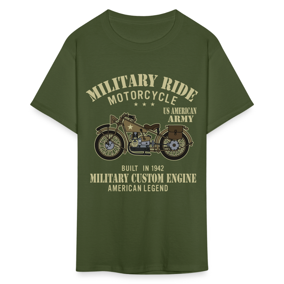 Military Bikers shirt Motorbike Motorcycling US Army USA T-Shirt size S-6XL - military green