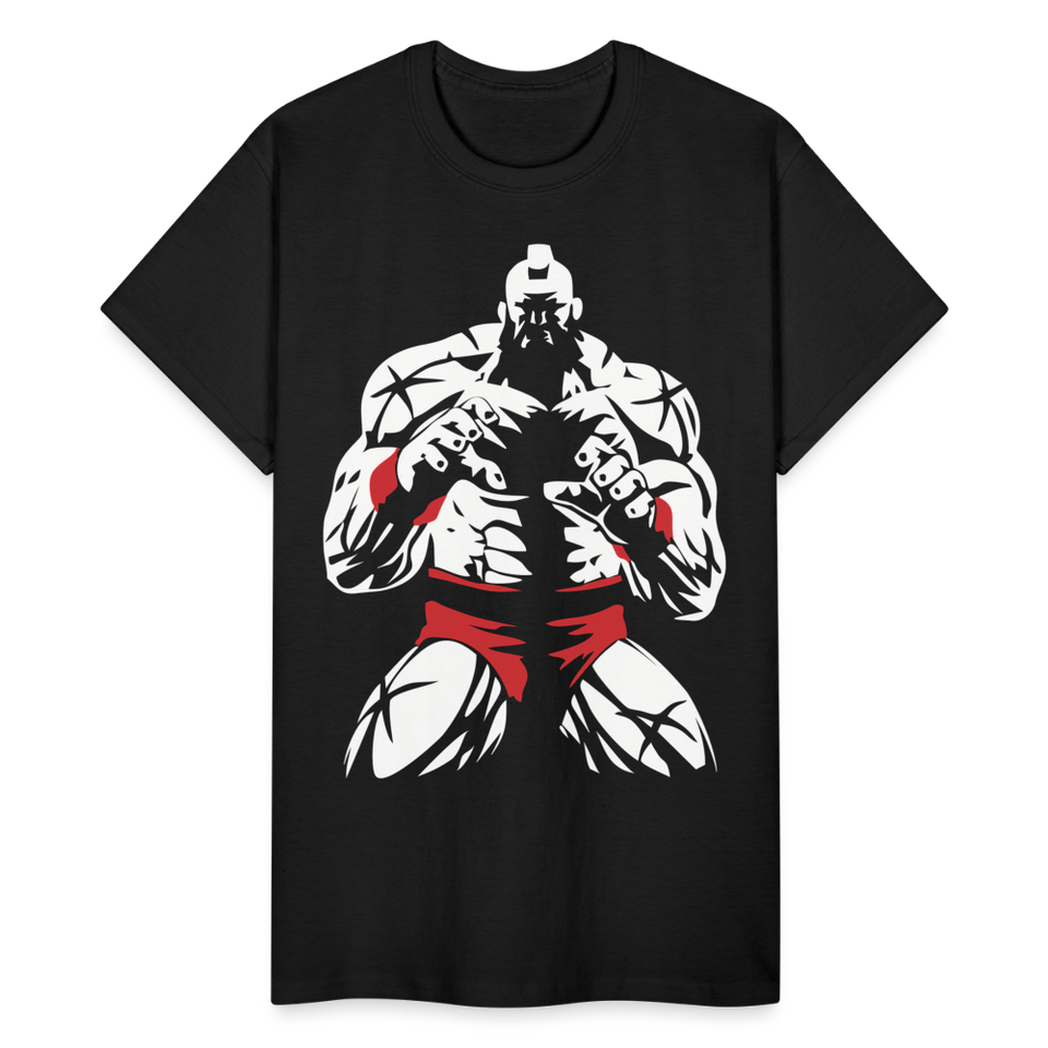 Classic Wrestler Arcade shirt Video Game Retro Gamers Wrestling T-Shirt S-5XL - black