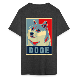 Dogecoin T Shirt Tee Wallstreetbets Doge Coin Crypto Bitcoin T-Shirt Size S-6XL - heather black