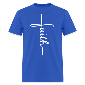 Stand in Faith Shirt - Cross Tee of Peace & Justice T-Shirt | Size S-6XL - royal blue