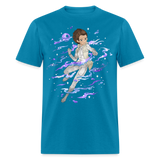 Cute Waifu shirt Anime Princess T-Shirt size S-6XL - turquoise