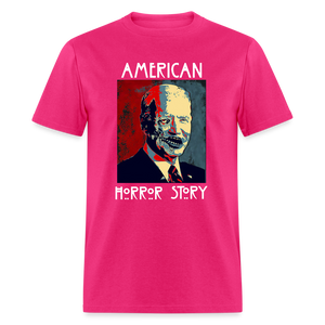 Anti Joe Biden shirt American Horror Story Zombie Funny Halloween T-shirt - fuchsia