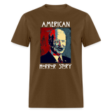 Anti Joe Biden shirt American Horror Story Zombie Funny Halloween T-shirt - brown