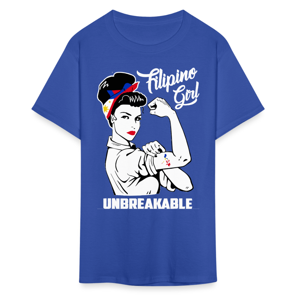 Filipina women power shirt T-Shirt Philippines Flag size S-6XL - royal blue