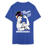 Filipina women power shirt T-Shirt Philippines Flag size S-6XL - royal blue