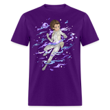 Cute Waifu shirt Anime Princess T-Shirt size S-6XL - purple