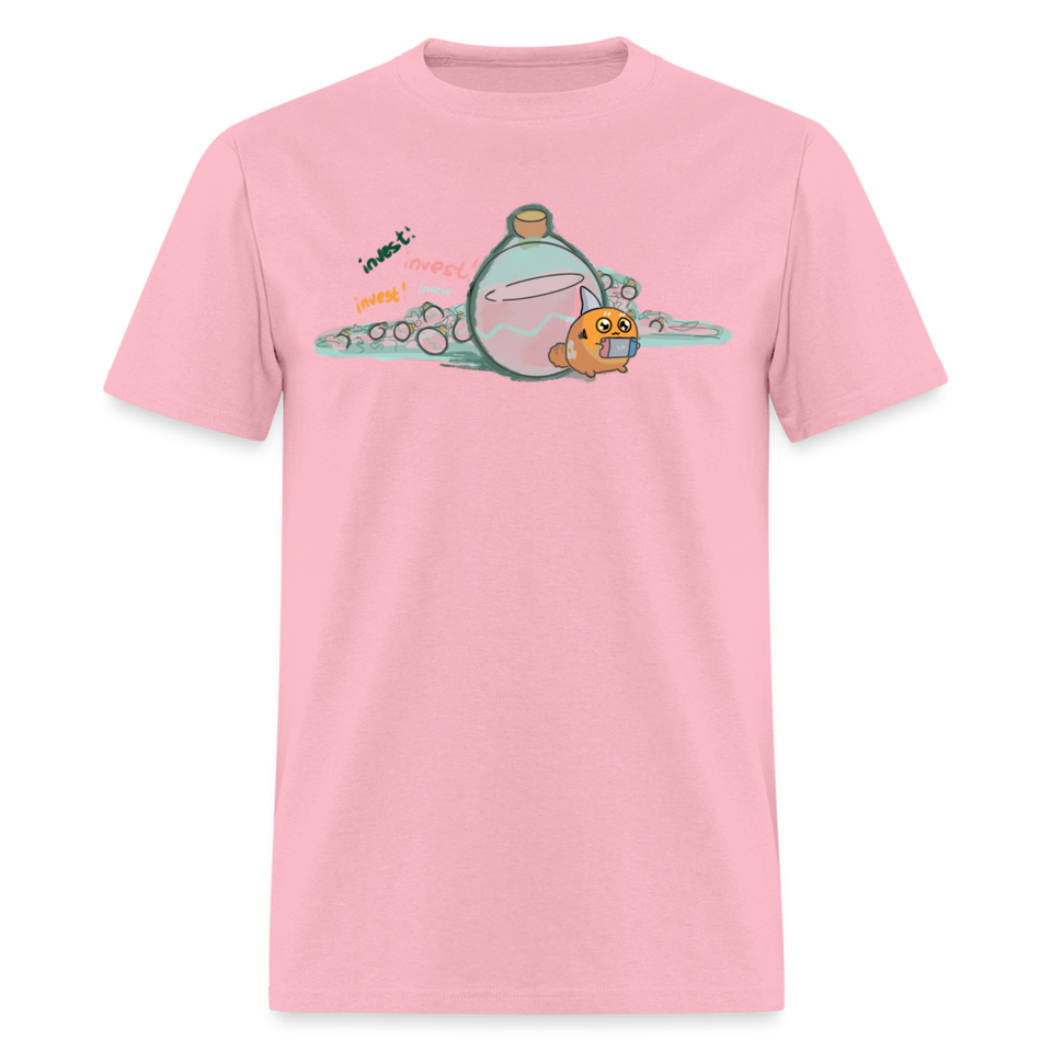 Axie shirt SLP to the moon Tshirt Cute Axie Gift Axie AltCoin T-Shirt - pink
