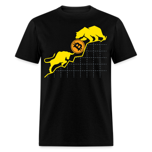 Bitcoin shirt BTC Hodlers Bull Run Fight Bear Market Crypto T-Shirt Size S-6XL - black