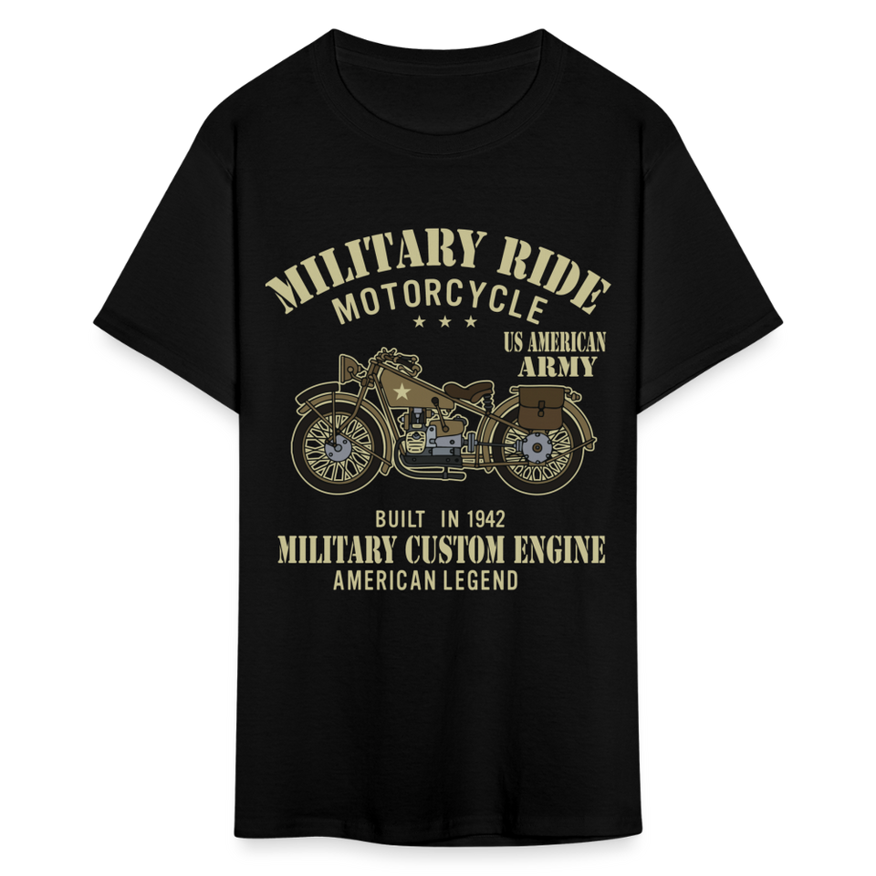 Military Bikers shirt Motorbike Motorcycling US Army USA T-Shirt size S-6XL - black
