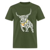 Bitcoin shirt BTC Hodlers Bull Run Fight Crypto Currency HODL T-Shirt Size S-6XL - military green