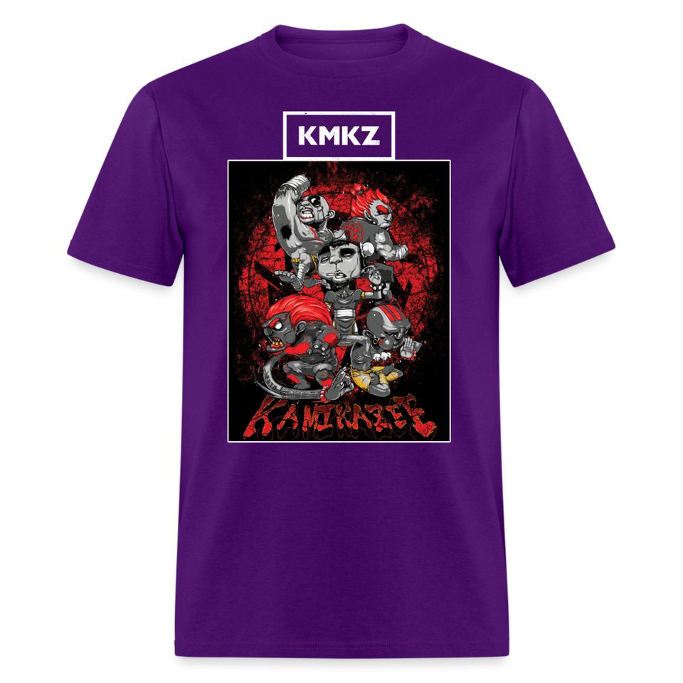 Kamikazee shirt KMKZ Pinoy Tshirt Support OPM Band T-Shirt Size S-6XL - purple