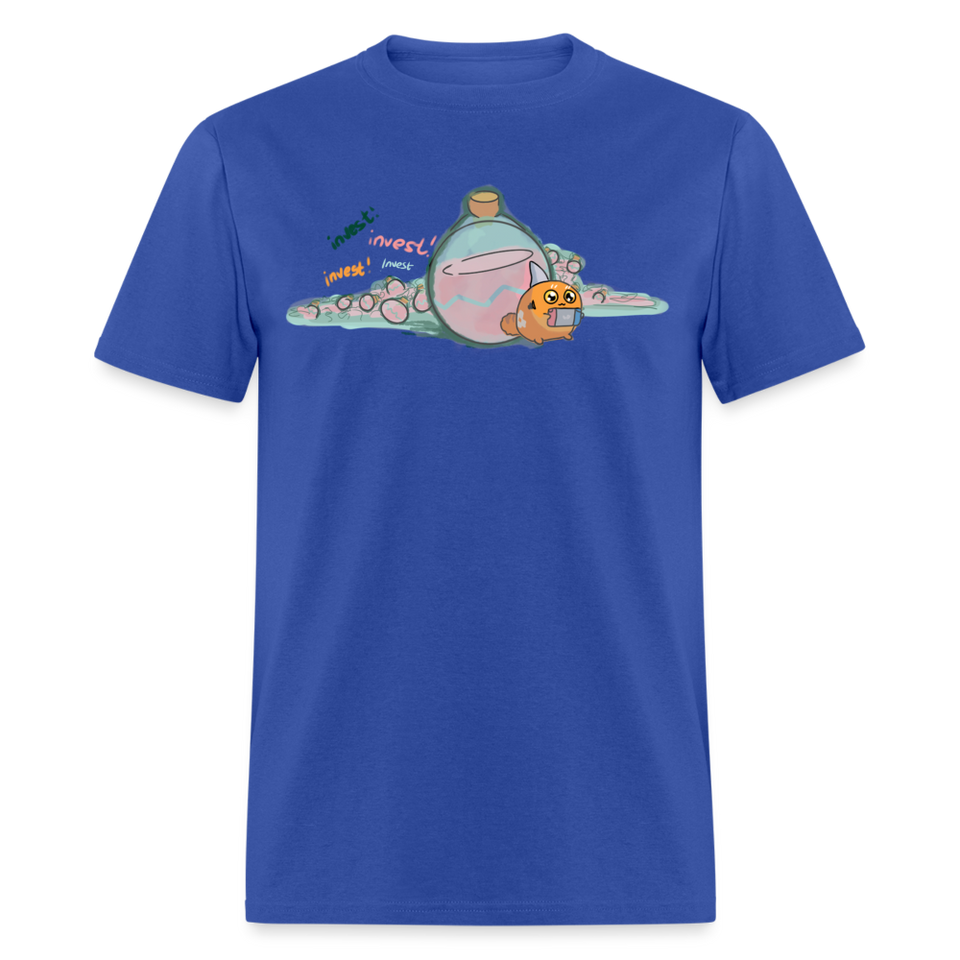 Axie shirt SLP to the moon Tshirt Cute Axie Gift Axie AltCoin T-Shirt - royal blue