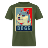 Dogecoin T Shirt Tee Wallstreetbets Doge Coin Crypto Bitcoin T-Shirt Size S-6XL - military green