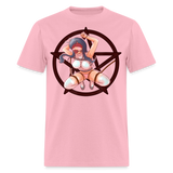 Anime Bondage BDSM shirt Manga Anime Waifu japanese Girl Ahegao T-Shirt - pink
