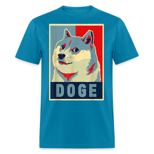 Dogecoin T Shirt Tee Wallstreetbets Doge Coin Crypto Bitcoin T-Shirt Size S-6XL - turquoise