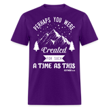 Perhaps you were created shirt Catholic Religious T-Shirt size S-6XL - purple